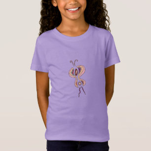 T-shirt Flutterfly Filigree