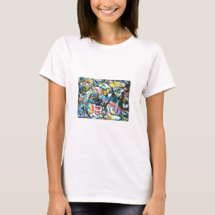 T-shirt Flux aérien Abstrait Jeff Hankamer Artjunkhaus