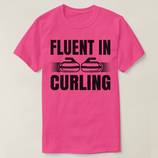 T-shirt Flux Dans Le Curling 5 (Design devant)