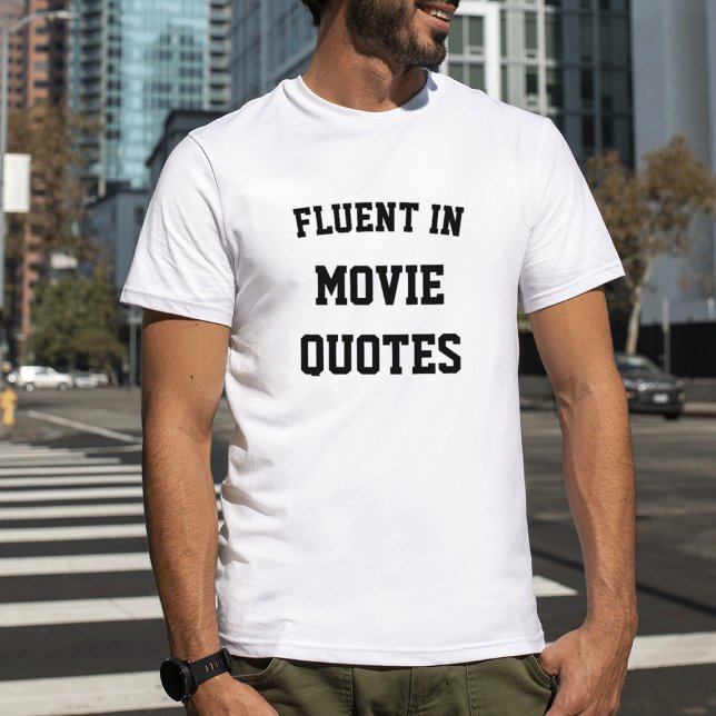T-shirt Flux dans les citations de films (Créateur téléchargé)