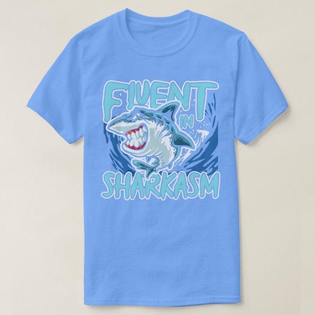 T-shirt Flux dans Sharkasm (Design devant)