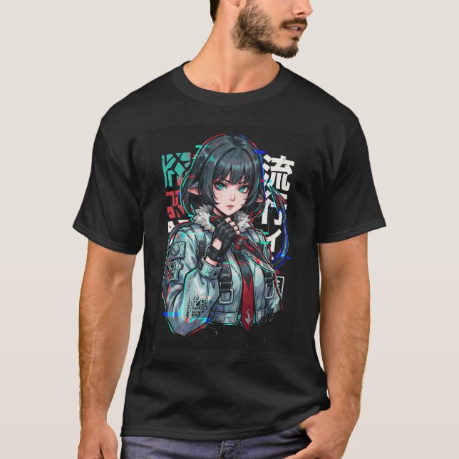 T-shirt Flux de passion de Jane Doe (Devant)