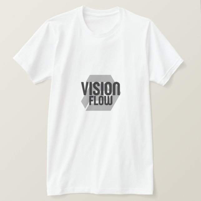 T-shirt Flux de vision Minime logo Tee (Design devant)