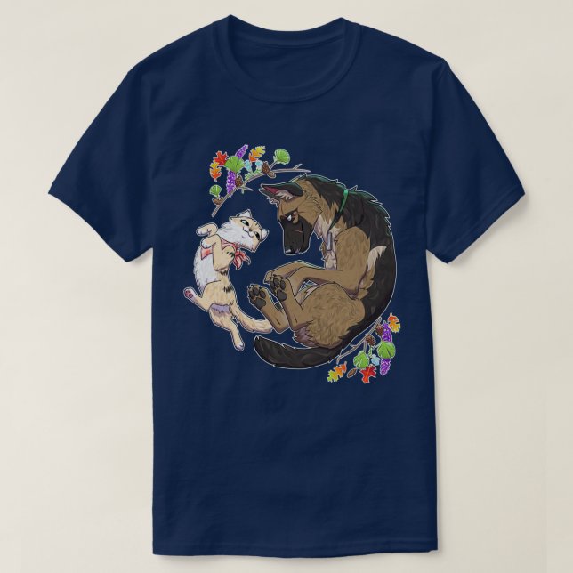 T-shirt Flux naturel de Pixie et Brutus (Design devant)