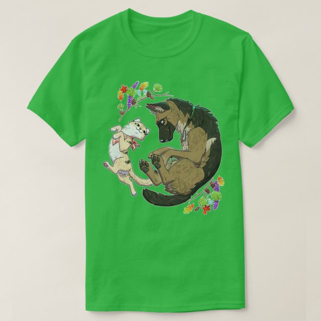 T-shirt Flux naturel de Pixie et Brutus (Design devant)
