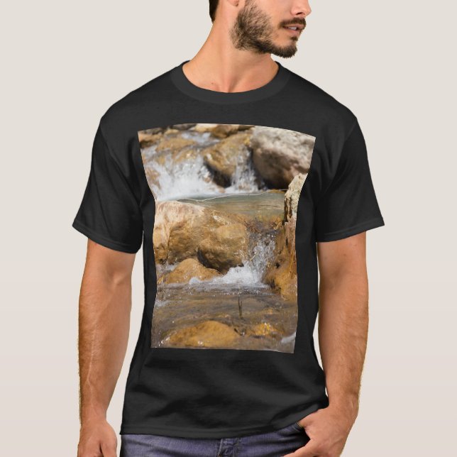 T-shirt Flux orageux au printemps (Devant)