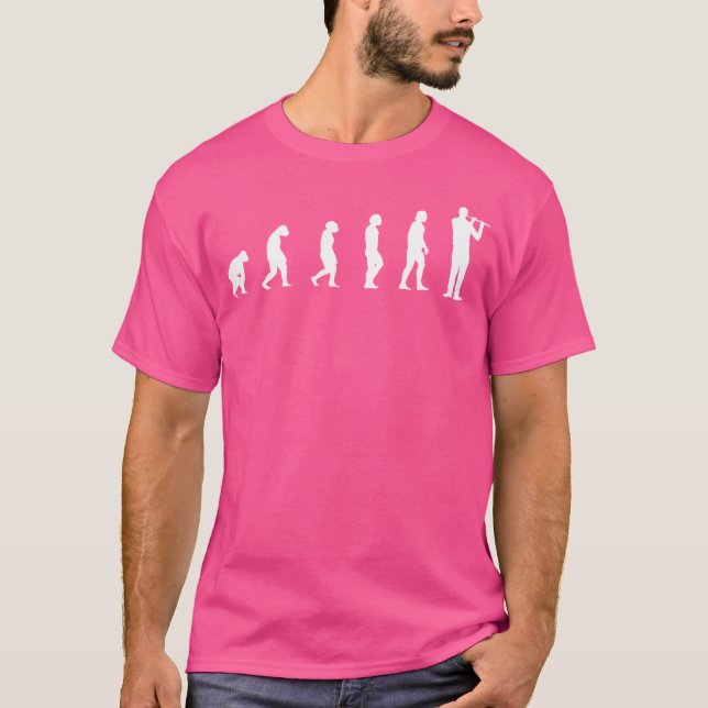 T-shirt Flux transversal de l'évolution (Devant)