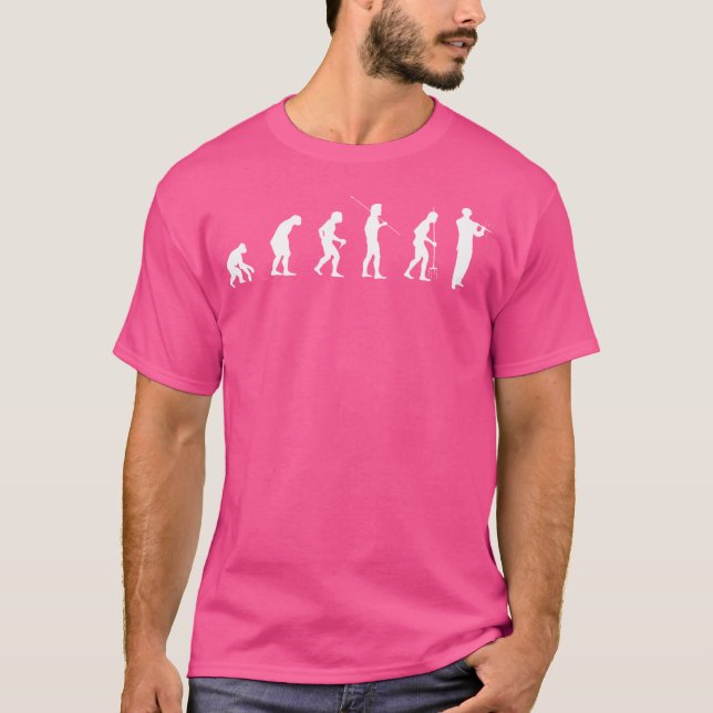 T-shirt Flux transversal de l'évolution (Devant)