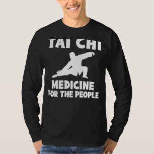 T-shirt Flux vers le rire - Tai Chi est la médecine pour l