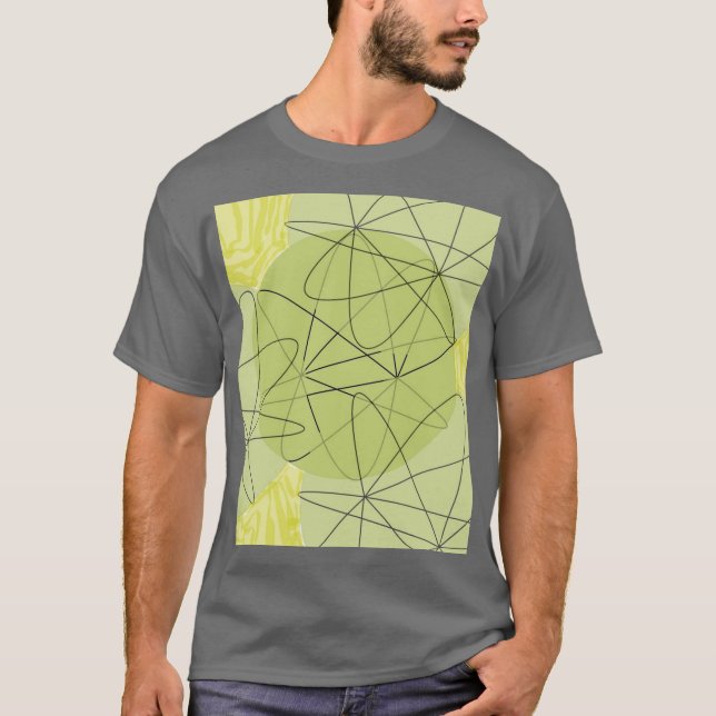 T-shirt  Fluxos em Verde   (Devant)