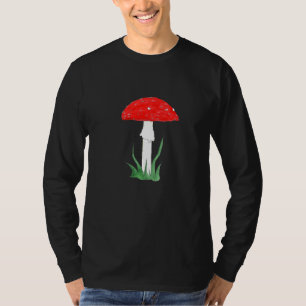 T-shirt Fly Agaric Symbole de Bonne Chance et Messager de