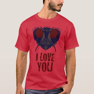 T-shirt Fly Face dit que je t'aime