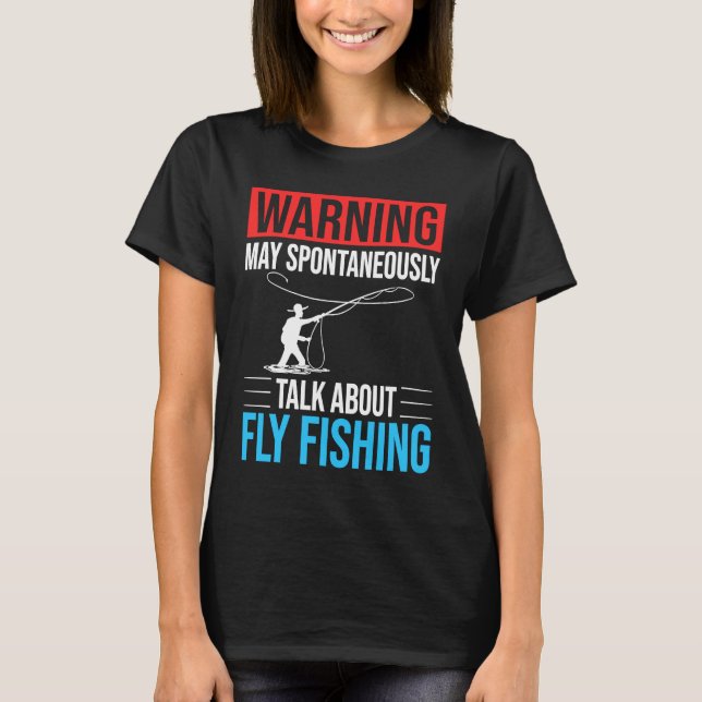 T-shirt Fly Fishing Flies Fisherman Rod Bait Reel Lures  2 (Devant)