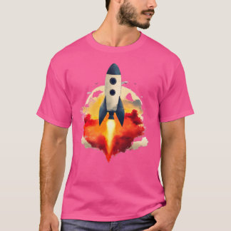 T-shirt Fly Rocket