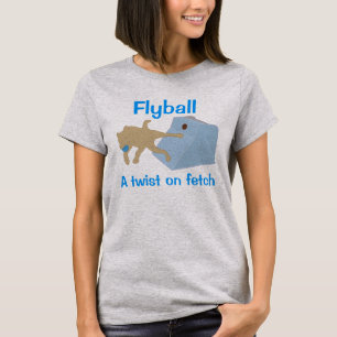T-shirt Flyball Twist féminin T