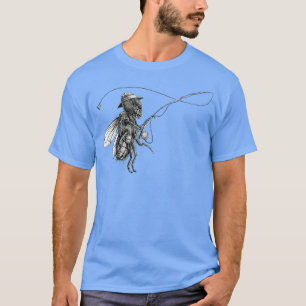 T-shirt FlyFishing noir et blanc