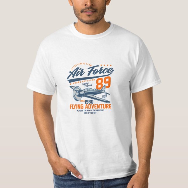 T-shirt Flying Adventure (Devant)