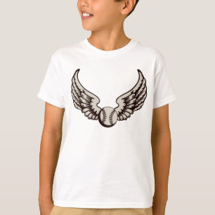 T-shirt Flying Baseball (Ball) pour les amateurs de baseba