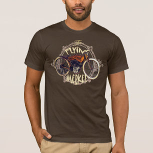 T-shirt flying merkel moto