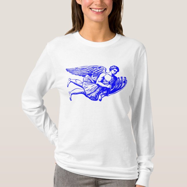 T-shirt Flying Musical Angel (Devant)
