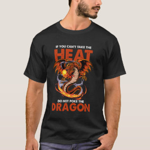 T-shirt Flying Mythical Creature - Dragon Flame-Spewing Dr