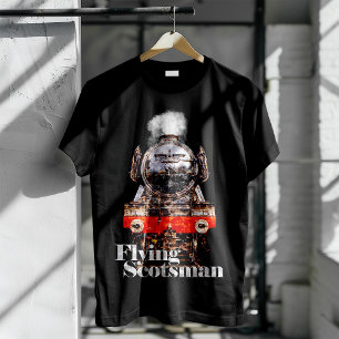 T-shirt Flying Scotsman – Illustration de la locomotive à 