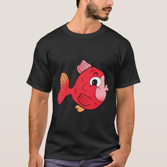 T-shirt Flynn le Poisson Tropical (Devant)