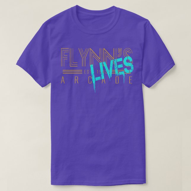 T-shirt Flynns vit (Design devant)