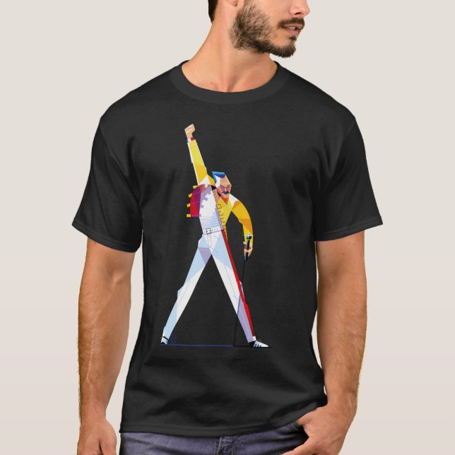 T-shirt FM (sans arrière-plan) (Devant)