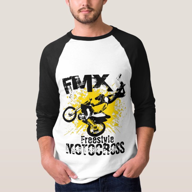 T-shirt FMX Motocross freestyle (Devant)