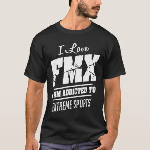 T-shirt FMX Motocross T Shirt Sport Cadeau