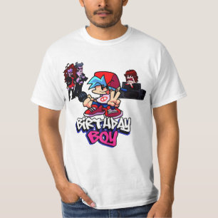 T-shirt FNF Boyfriend anniversaire