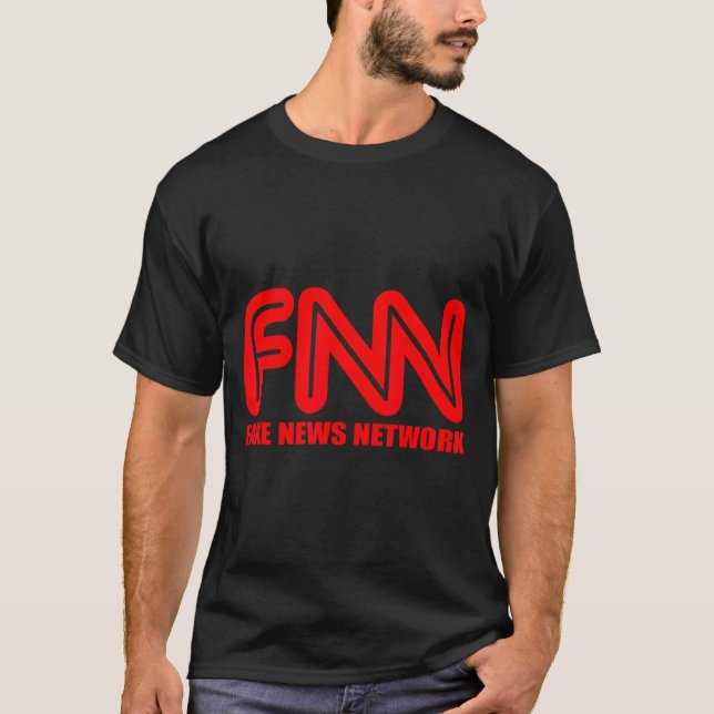 T-shirt Fnn Fake News Network Apparel Funny Christmas Gift (Devant)