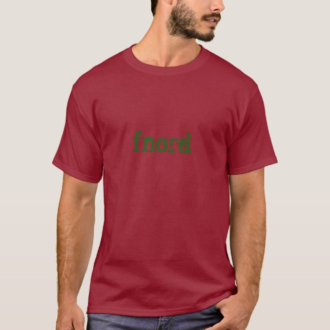 T-shirt fnord (Devant)