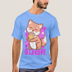 T-shirt Fo Bubble Tea Anime Boba Kawaii Neko Girls 1365