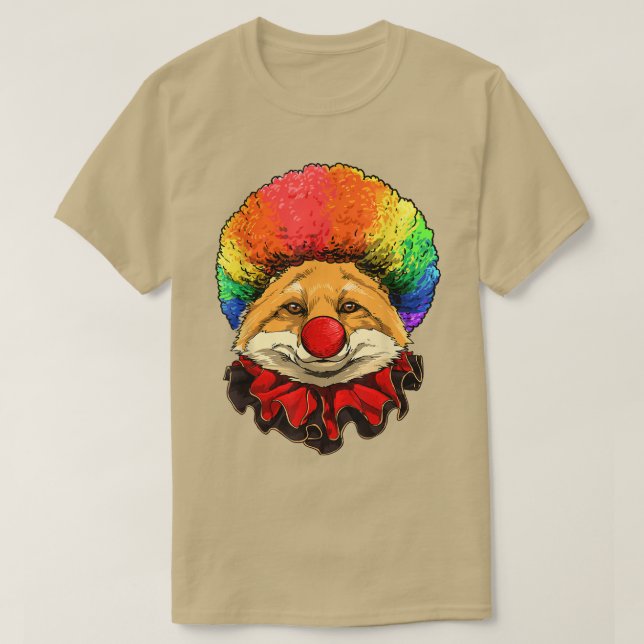 T-shirt Fo Clown Faune Pour Forest Circus (Design devant)
