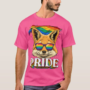 T-shirt Fo Gay pride Lgbt Arc-en-ciel Lunettes de soleil L