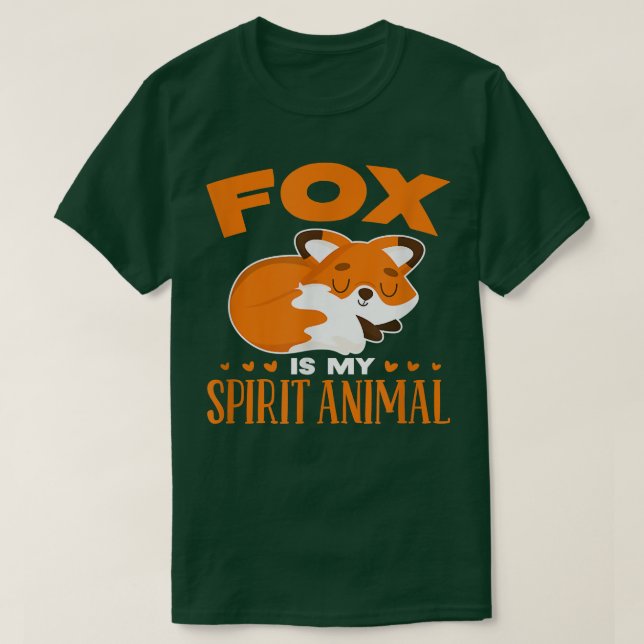 T-shirt Fo Is My Spirit Animal Foes Kawaii 1868 (Design devant)