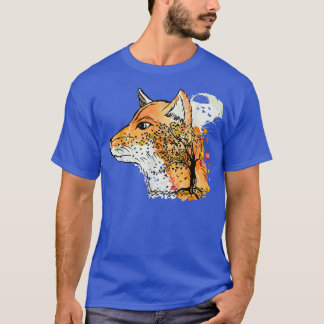 T-shirt Fo Lover Cute Fo Automne Forêt Animaux Pour 189