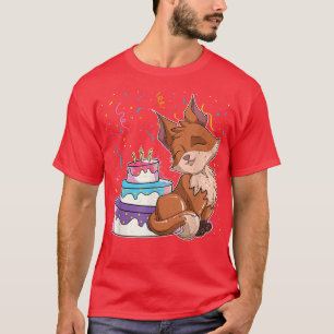T-shirt Fo Lover Forest Animal Anniversaire de enfant Part