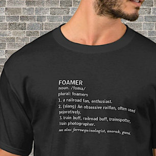 T-shirt Foamer - Vapeur Diesel Railfan T-S