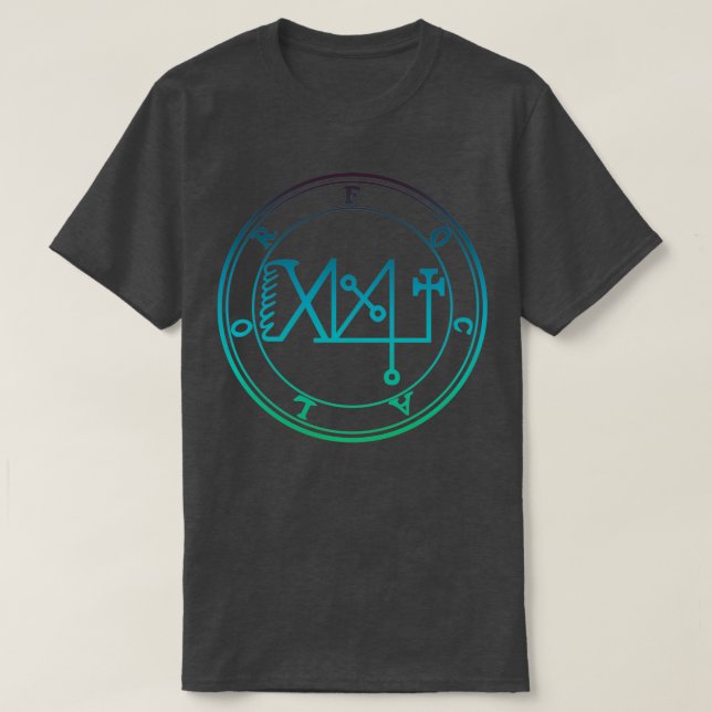 T-shirt Focalor Sigil a de l'énergie sur le vent et la mer (Design devant)