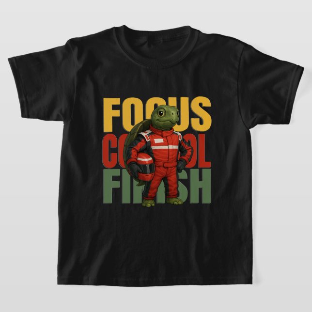 T-shirt Focus. Control. Finish (Poser)