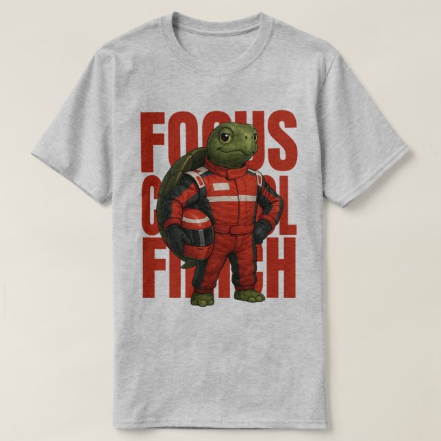 T-shirt Focus. Control. Finish (Design devant)