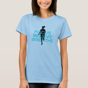 T-shirt Focus Croire Breathe Aqua
