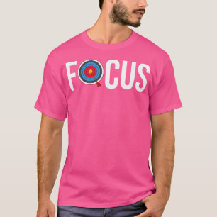 T-shirt Focus Entraîneur de tir à l'arc Équipe Bow Arrow K