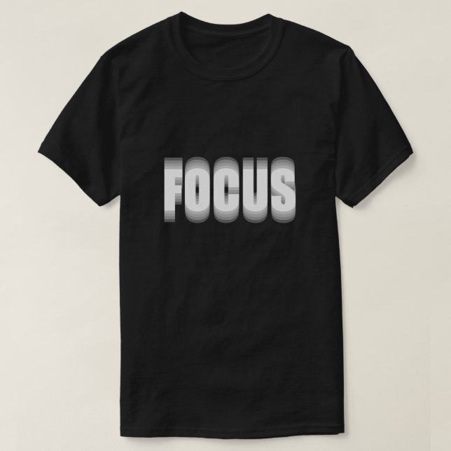 T-shirt Focus Illusion optique Focus Illusion Trippie (Design devant)