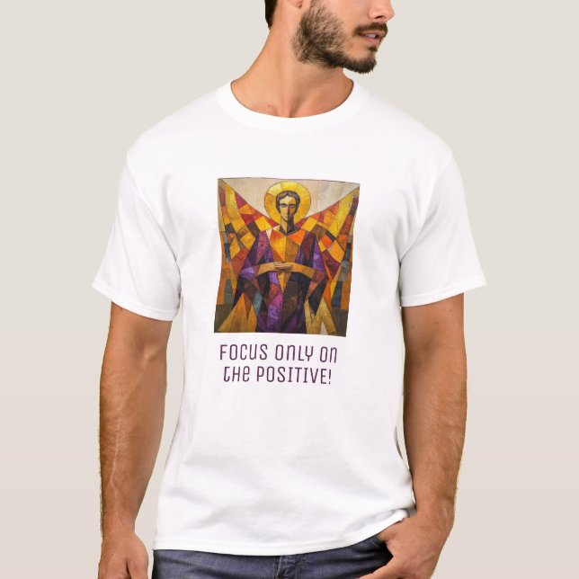 T-shirt "Focus Sur Les Angels Positifs" (Devant)