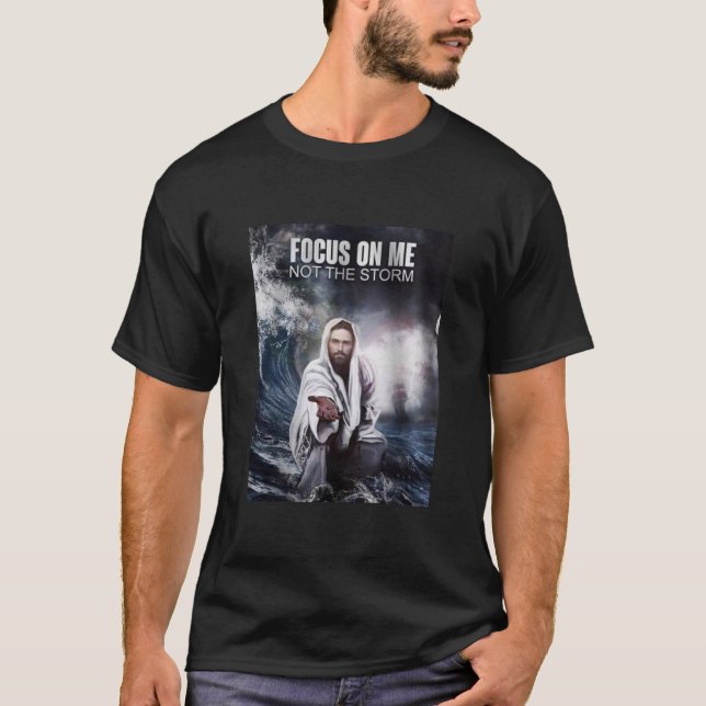 T-shirt Focus sur moi - Pas la tempête (Devant)