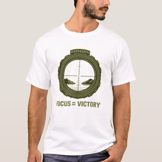 T-shirt Focus = Victory Tactical Scope (Devant)
